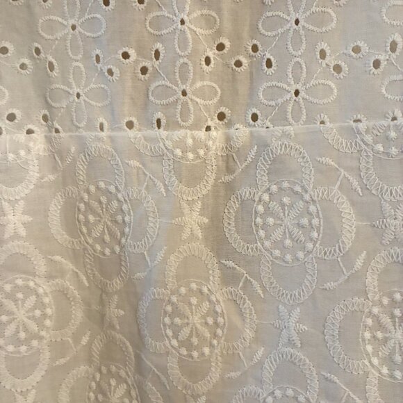 Kirious White Cotton Blouse with Multiple designs -NWT - Picture 10 of 11